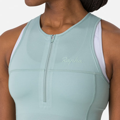 Rapha Half Zip Tank