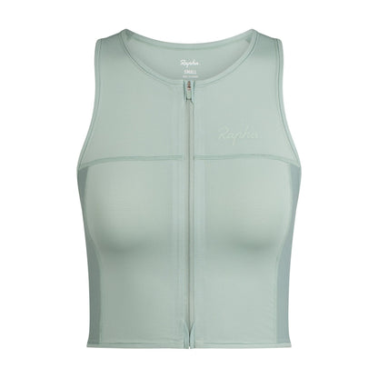 Rapha Cropped Zip Tank