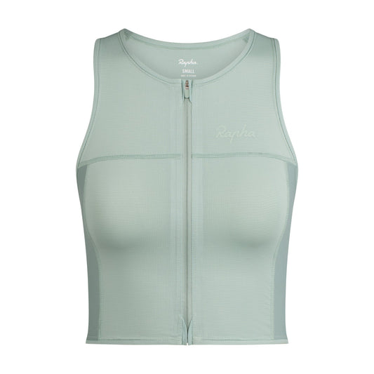 Rapha Cropped Zip Tank