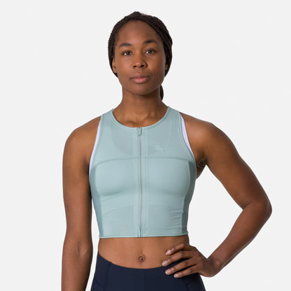 Rapha Cropped Zip Tank