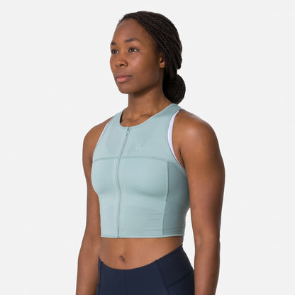 Rapha Cropped Zip Tank