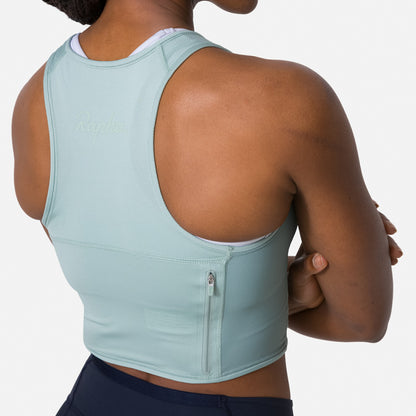 Rapha Cropped Zip Tank